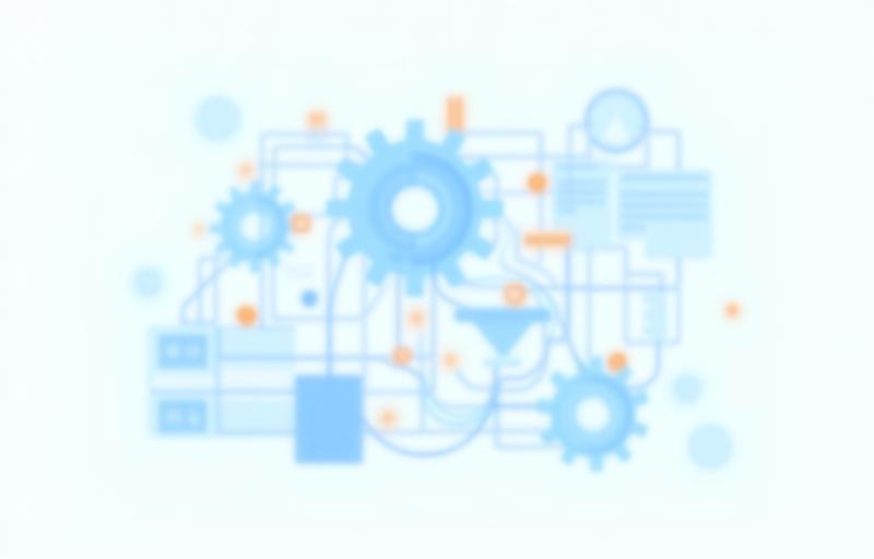 Graphic representing technical support and problem solving
